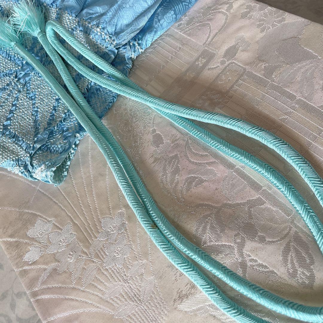 訪問着　フルセット　桜の木　手書き　手刺繍　着物　H2