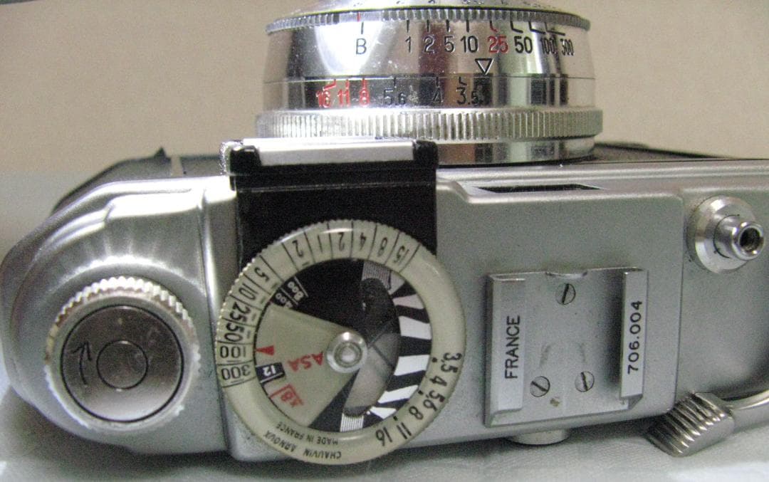 ★フォカスポーIC Foca Sport IC 1957年頃 セレン式露出計内蔵