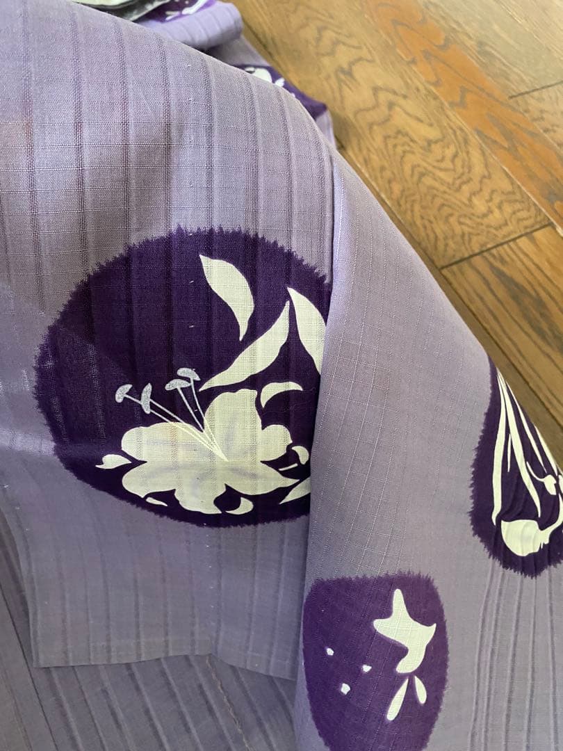 夢工房 うさぎと百合の浴衣