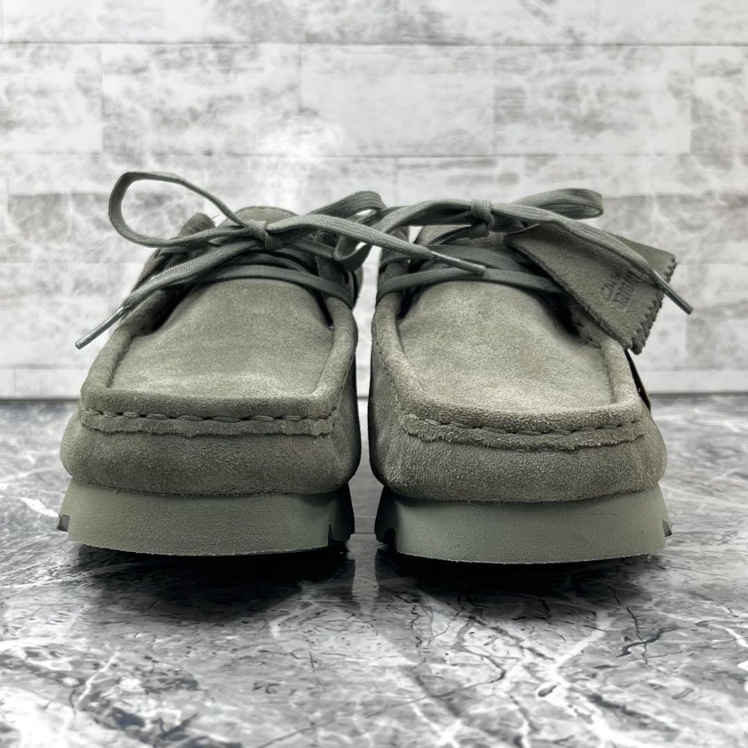 【新品】 クラークスオリジナル ワラビー GTX 24.5相当 グリーン