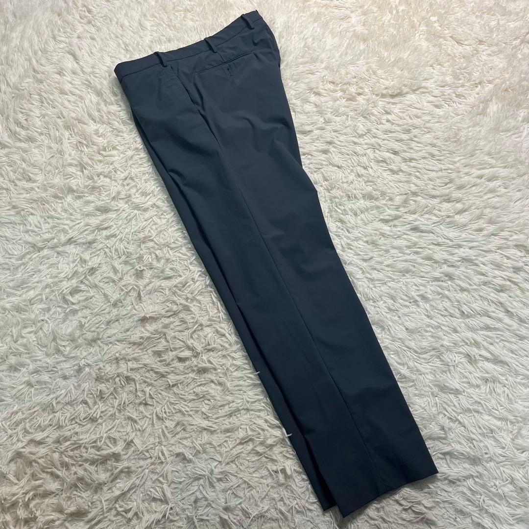 PT01 ポリエステル ストレッチパンツ size54 グレー