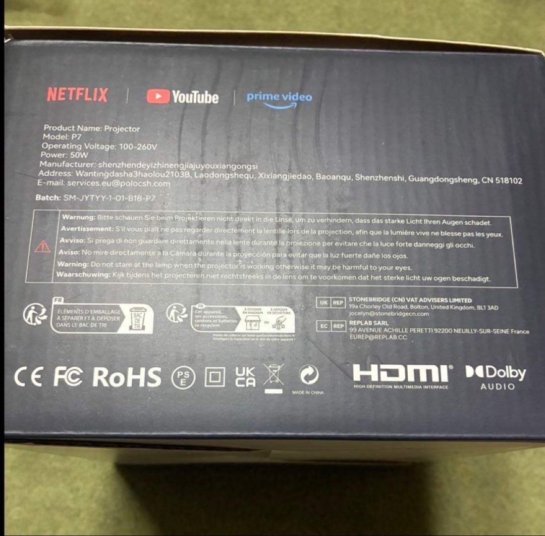 プロジェクター 家庭用1500ANSIネイティブ1080P 4k