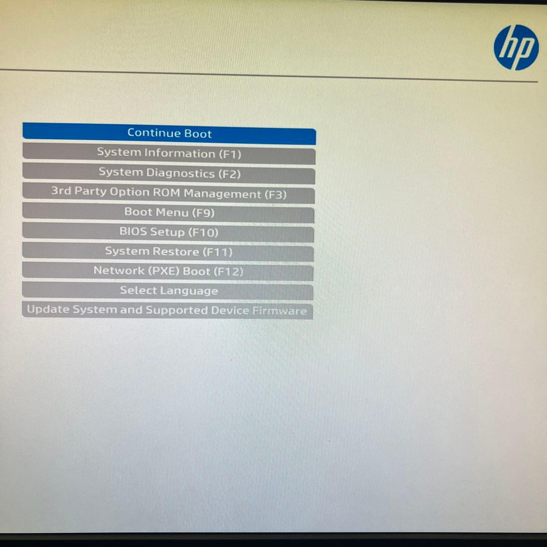 9世代！Core i5！HP ProDesk400G5BIOS確認済みジャンク品