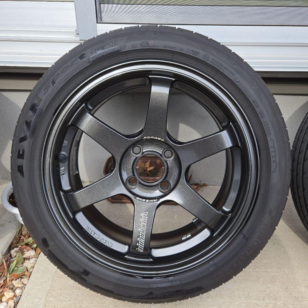 ​RAYS TE37SONIC 16インチ 7J +35 ADVAN V105