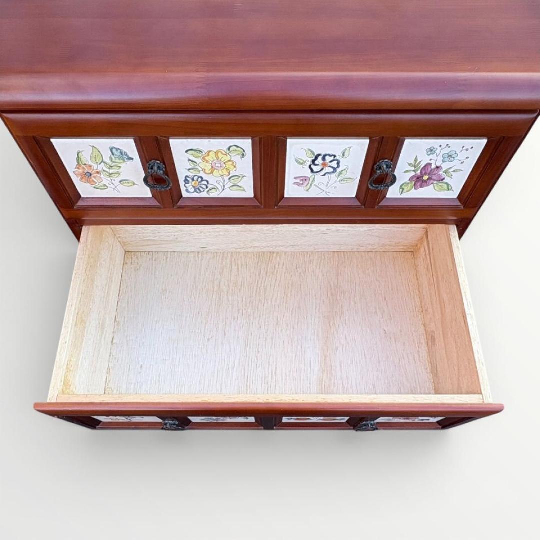 ACTUS アクタス バレンシア チェスト タイル スペイン 天然木 廃盤