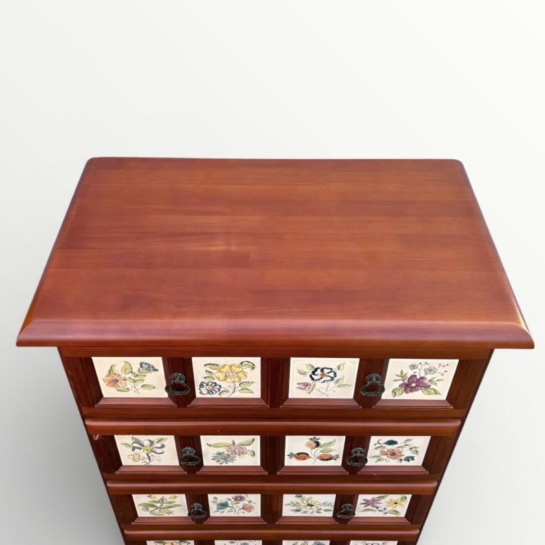 ACTUS アクタス バレンシア チェスト タイル スペイン 天然木 廃盤