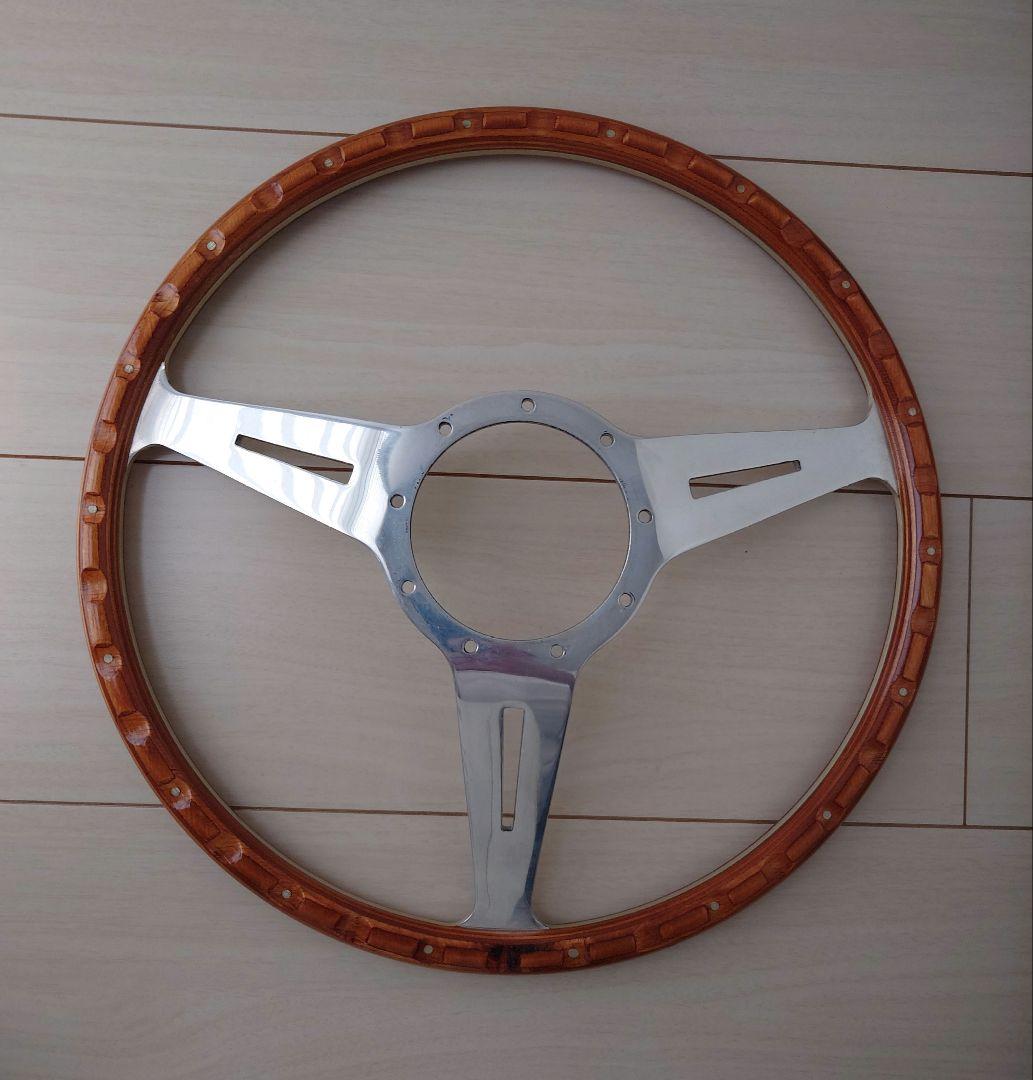 choutin LECARRA レカラ ウッドステアリング 当時物 希少