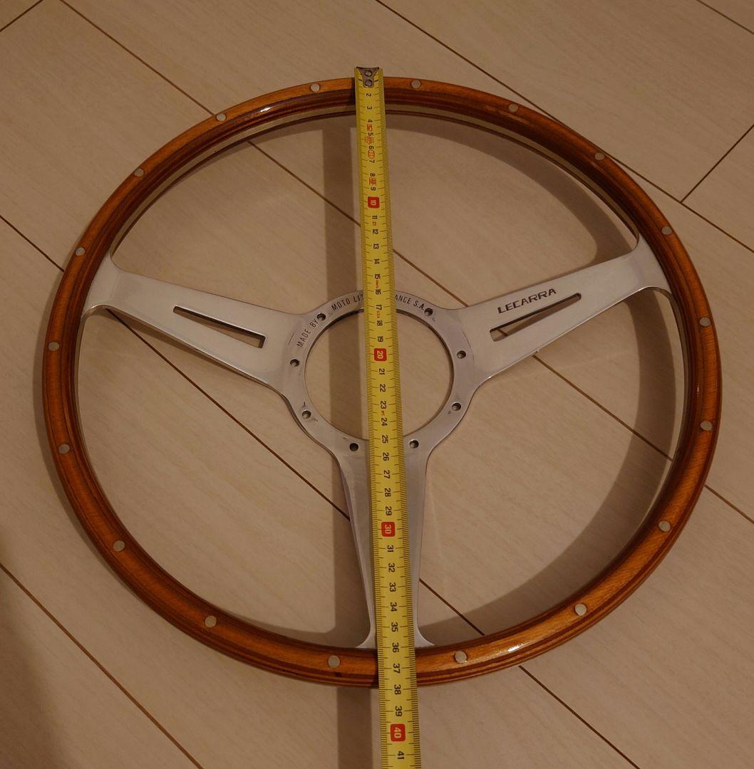 choutin LECARRA レカラ ウッドステアリング 当時物 希少