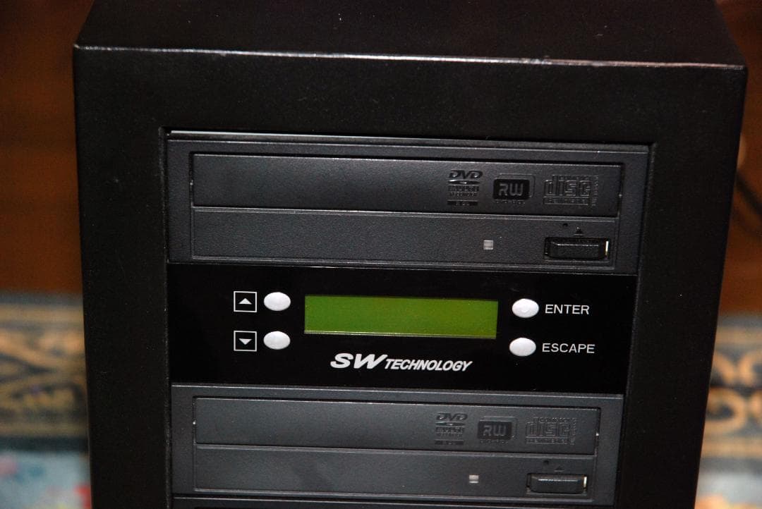 SW TECHNOLOGY DVDデュプリケーター 5ドライブ