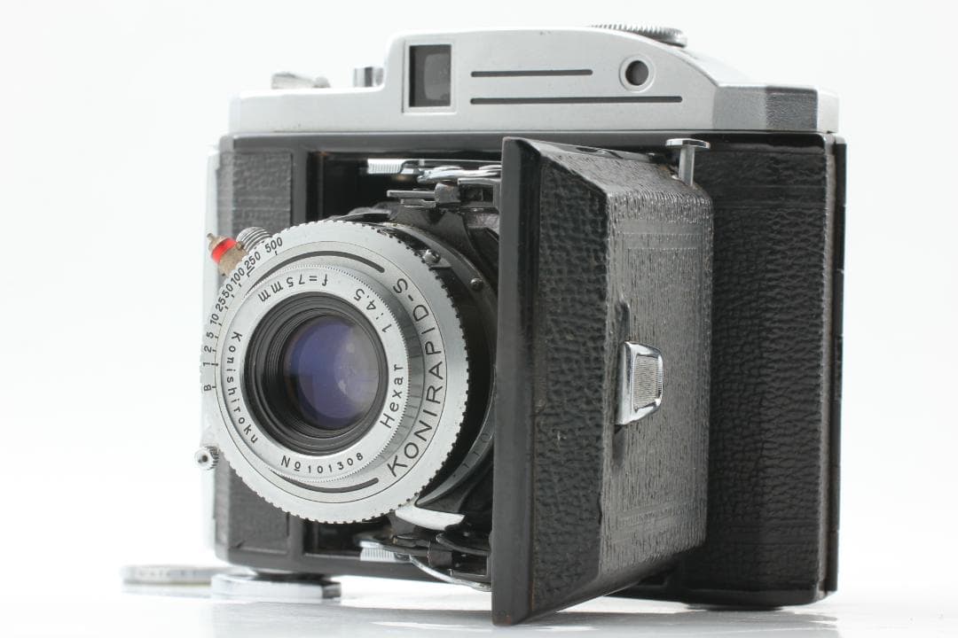 レア　Konica 小西六 Pearl 1950' RS 75mm　#1357