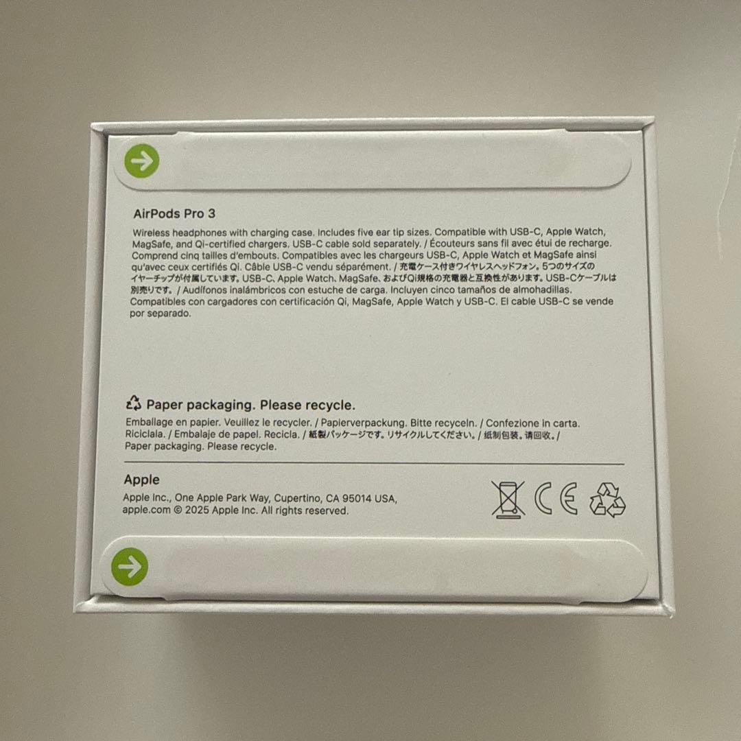 AirPods Pro 3 本体新品未使用