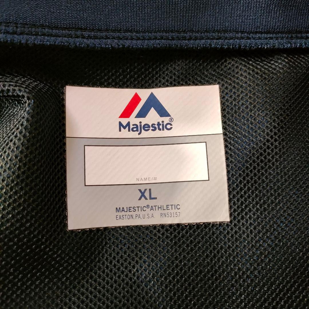 埼玉西武ライオンズ オーセンティック ゲーマーシャツ XL 紺色 青