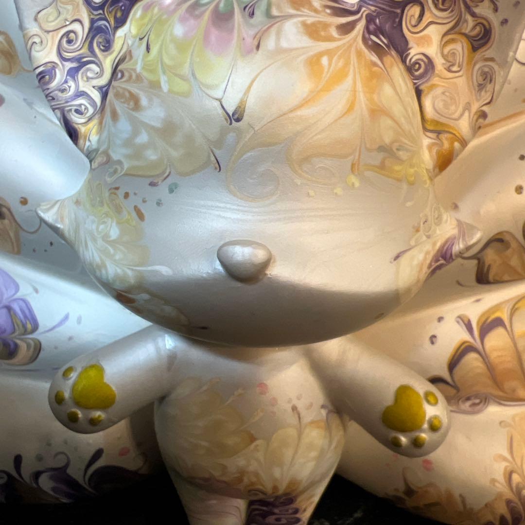 流体アート　ベアアート　九尾　特大サイズ