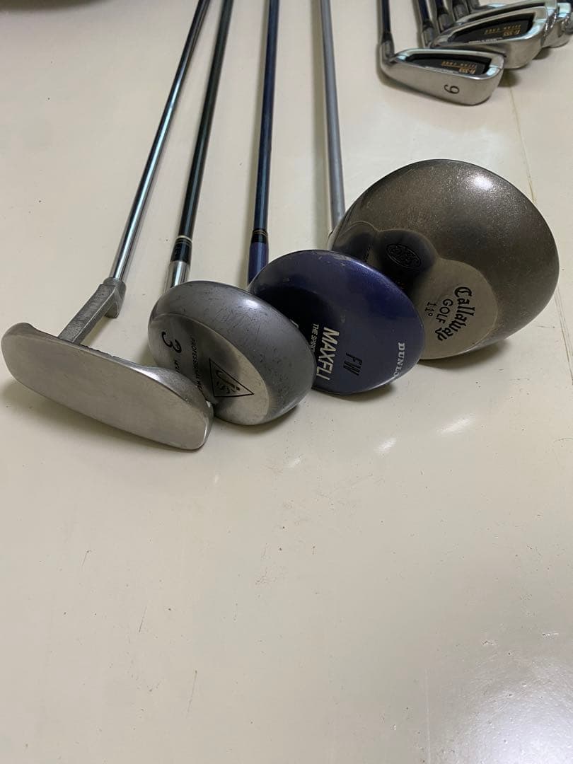 X724 《格安♪》キャロウェイ他 メンズ ゴルフクラブ フルセット 15点 R