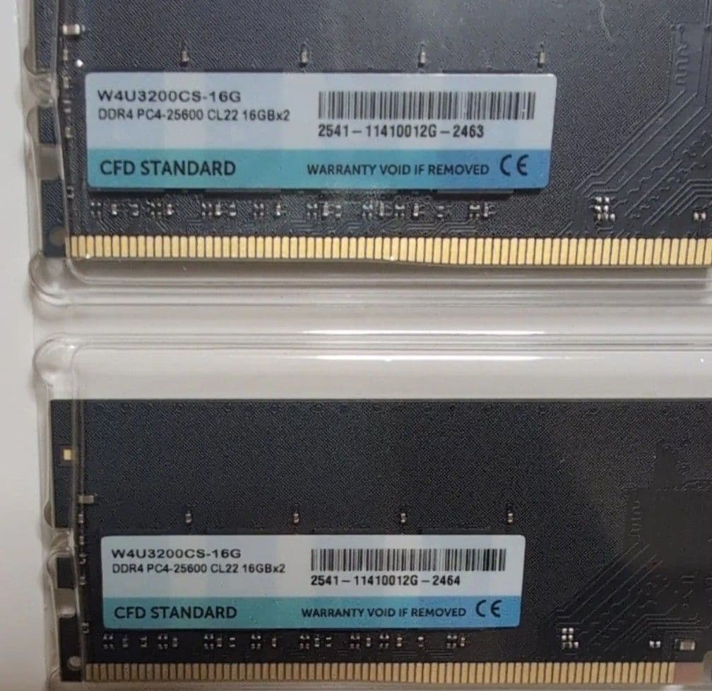 W4U3200CS-16G 32GB（2枚×16GB）4セット CFD DDR4