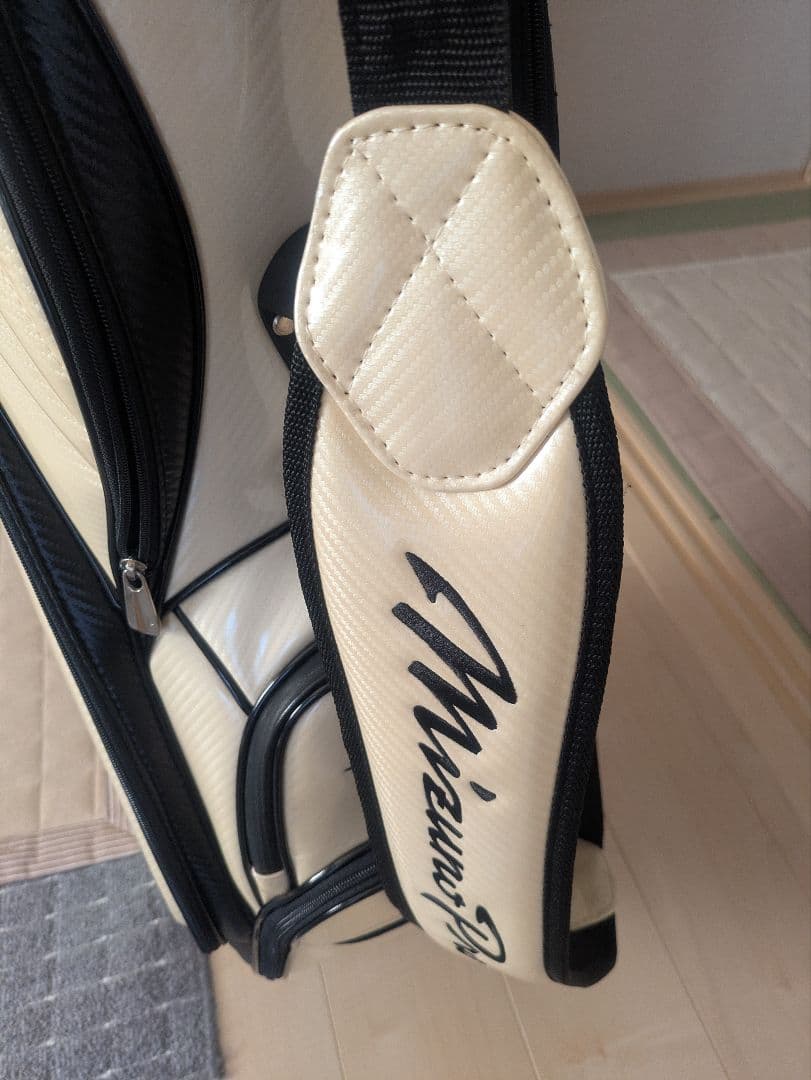 Mizuno キャディバッグ アイボリー