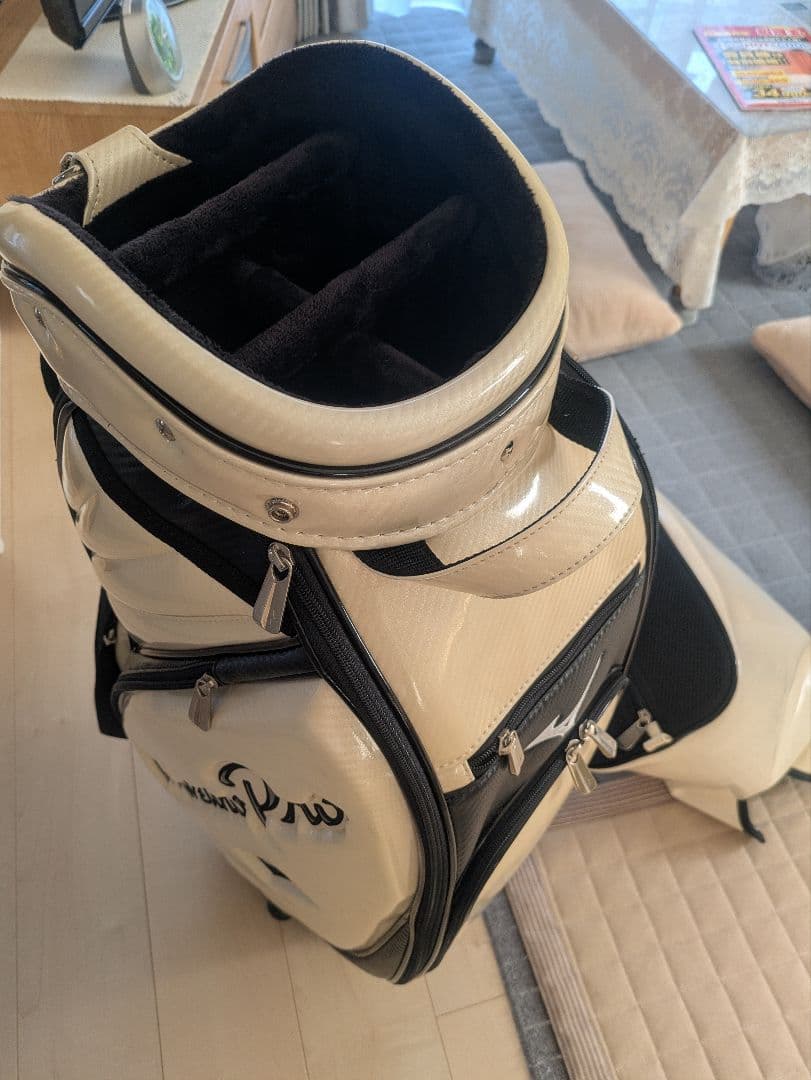 Mizuno キャディバッグ アイボリー