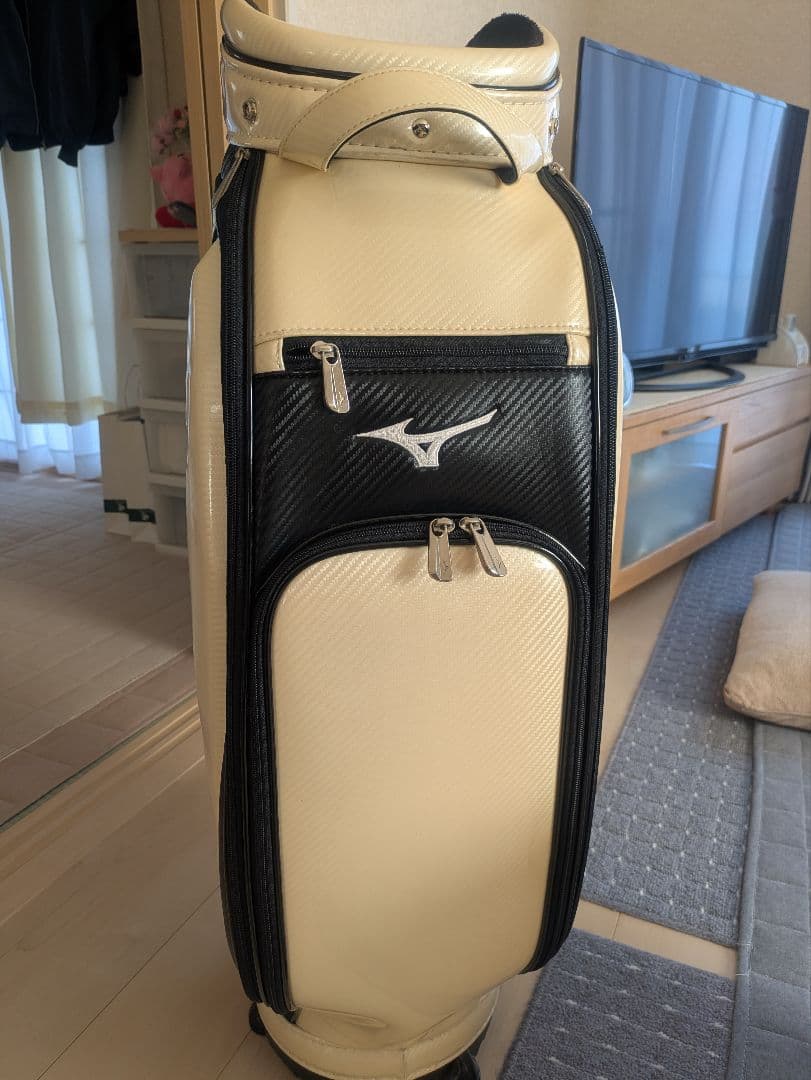 Mizuno キャディバッグ アイボリー