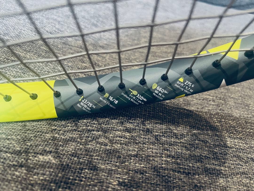 超美品＊Babolat EVO Aero バボラ エボアエロテニスラケット G1