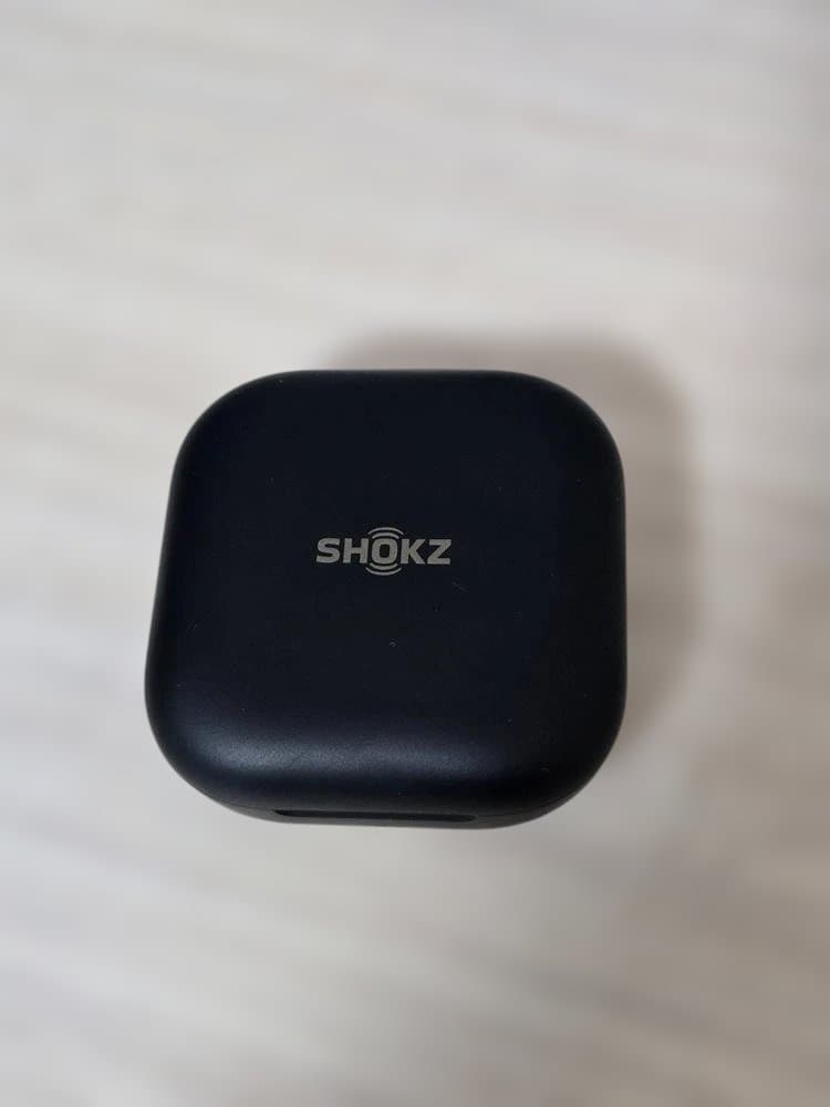 SHOKZ OpenFit ワイヤレスイヤホン ブラック オープンイヤー