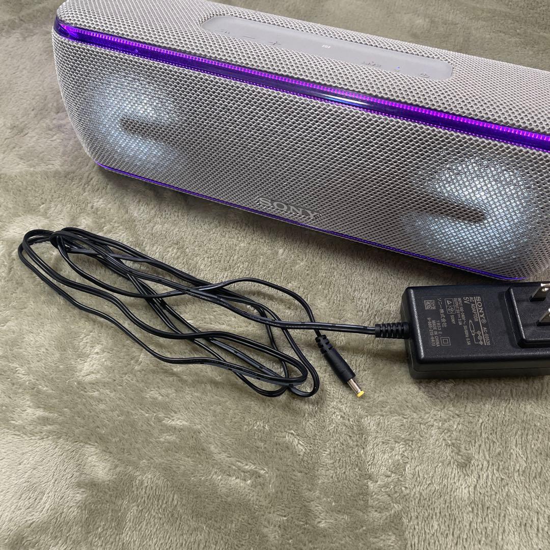 【極美品】SONY ワイヤレススピーカー SRS-XB41 ホワイト高音質重低音