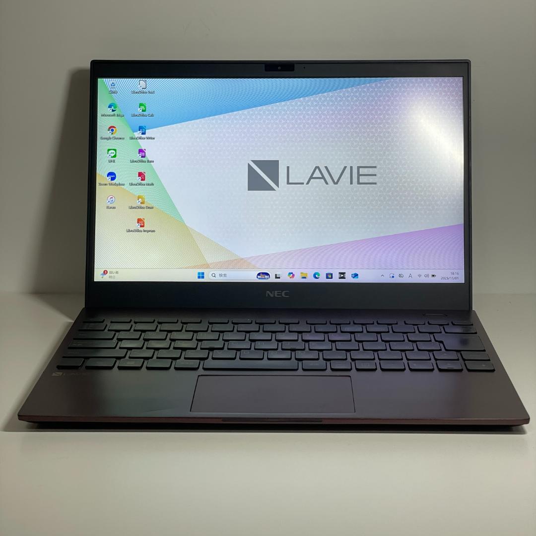 第11世代i5 LAVIE Pro Mobile SSD512GB FHD 軽量