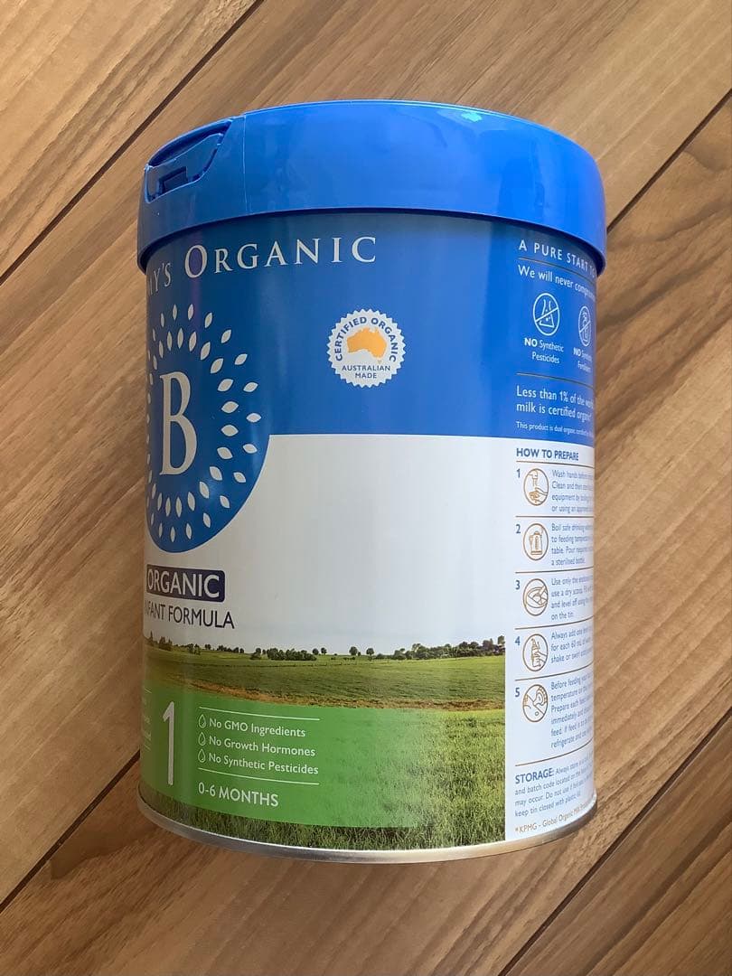 【宅急便】Bellamysベラミーズ・オーガニック牛ミルク(生後0日〜) 2缶