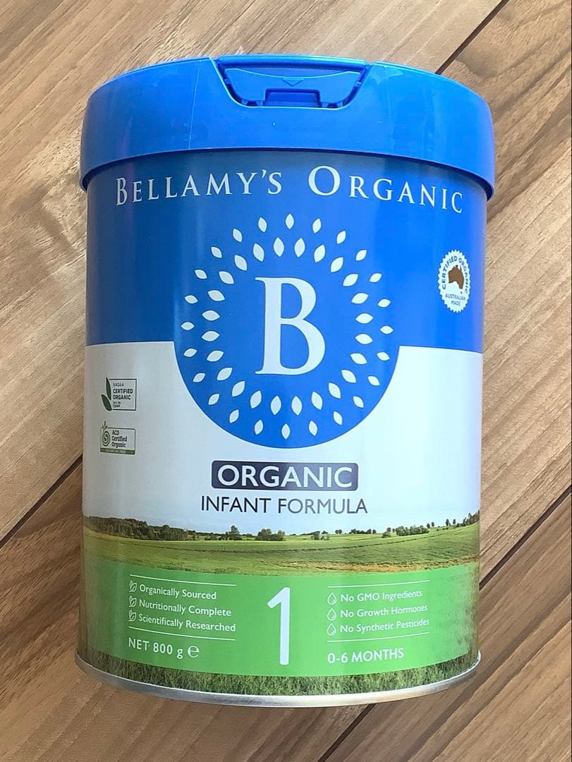 【宅急便】Bellamysベラミーズ・オーガニック牛ミルク(生後0日〜) 2缶