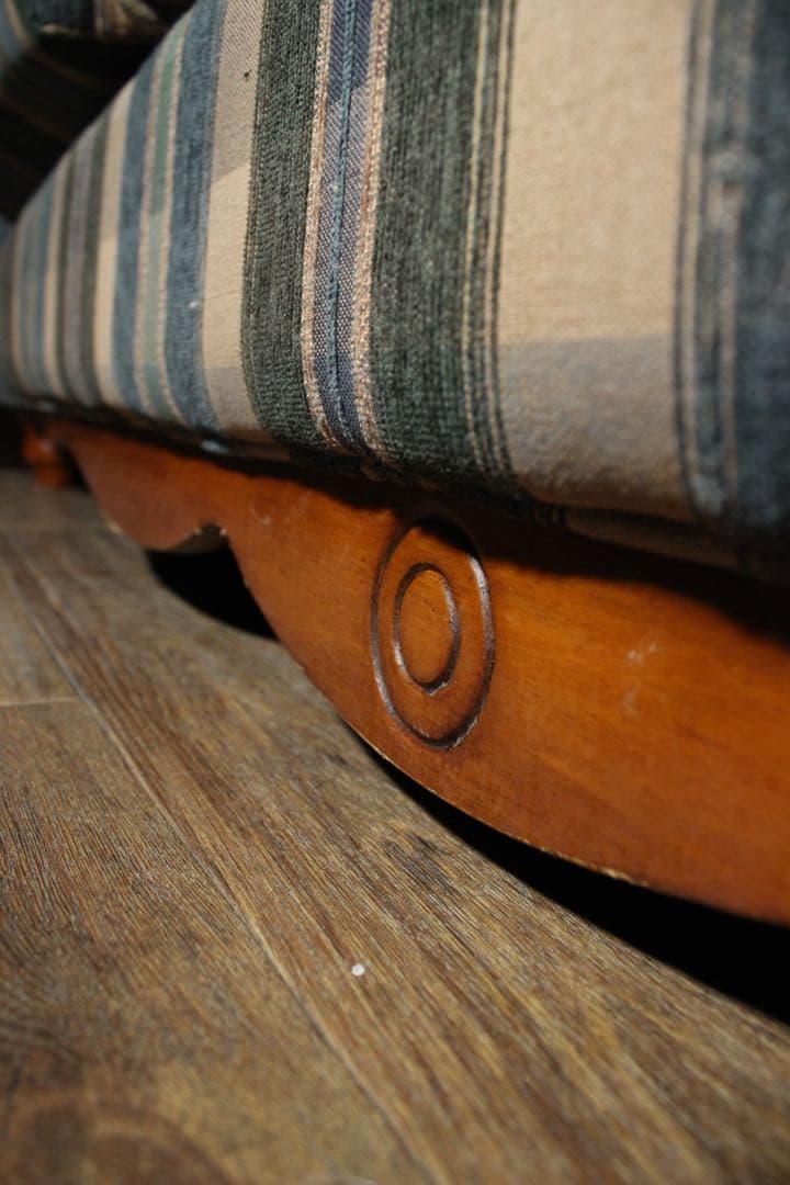 首都圏送無料〜約2m イタリアクラシック レトロ ファブリック35万前後 ソファ