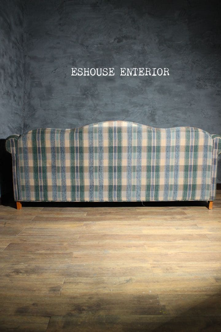 首都圏送無料〜約2m イタリアクラシック レトロ ファブリック35万前後 ソファ