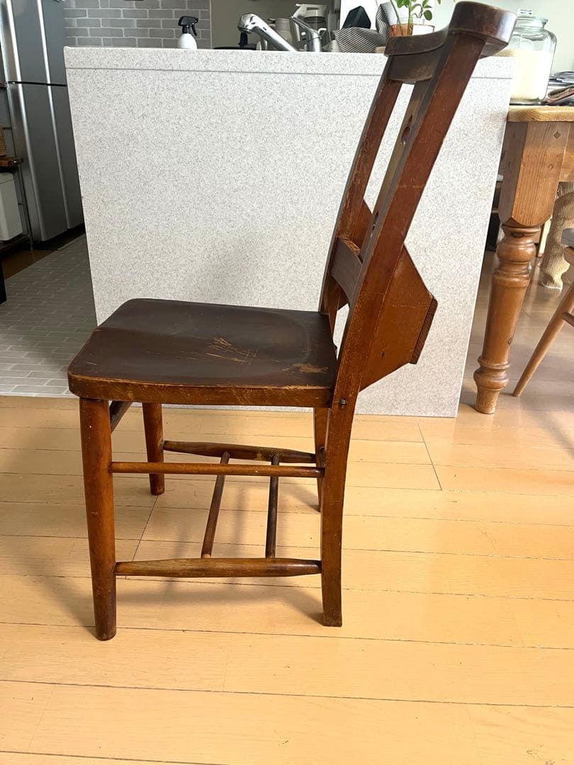 イギリスアンティーク　チャーチチェア