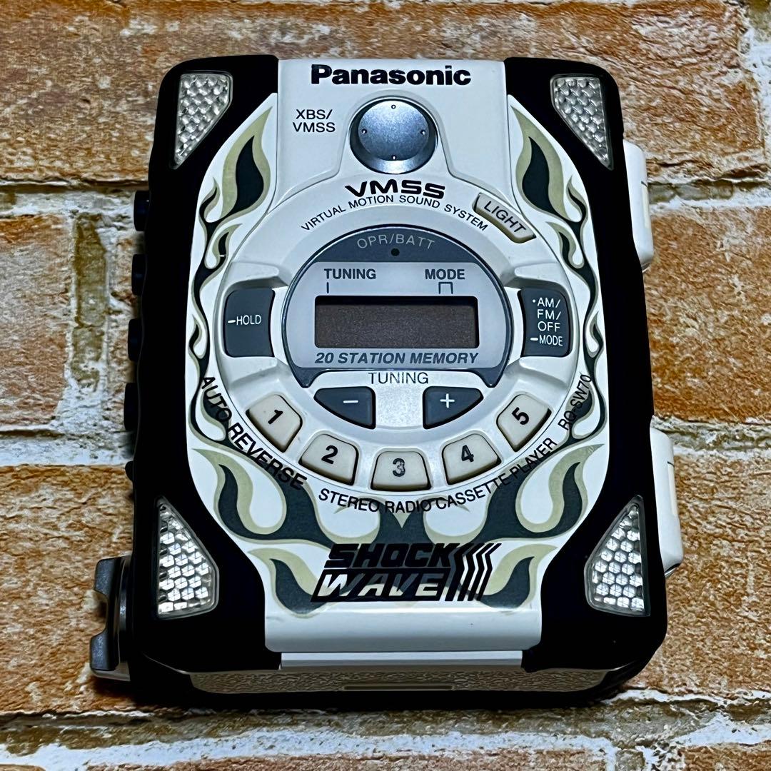 【動作品】Panasonic SHOCKWAVE RQ-SW70 バックル付き