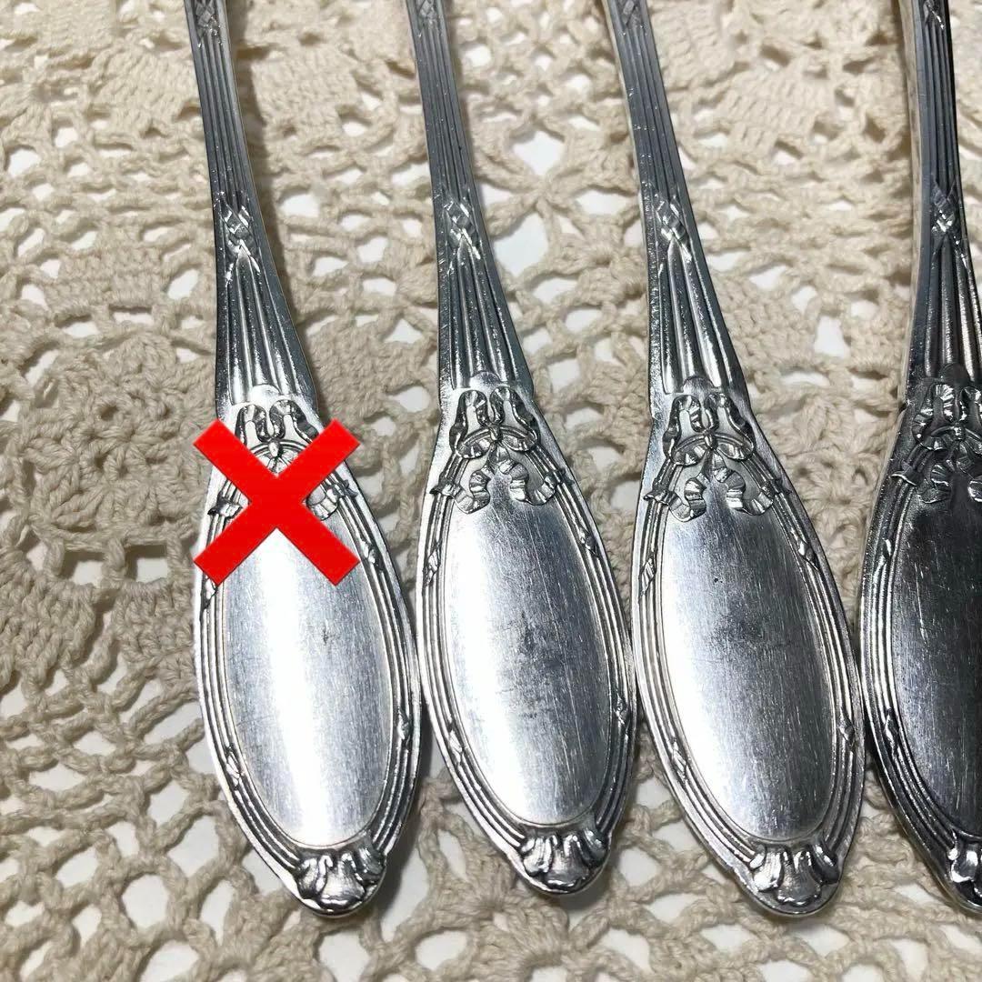 【MiMi】カトラリー２セットフランスアンティーク✨️可愛いリボンモチーフ