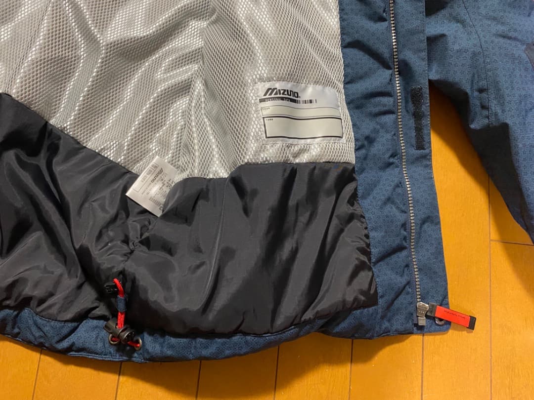 ミズノ　ブレスサーモ　スキーウエア　上下セット　Oサイズ　スバル日本代表　美中古