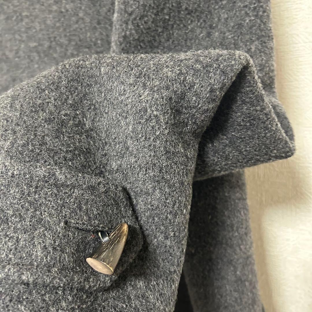 【未使用級】BURBERRY バーバリー スペシャリティ ダッフルコート　グレー