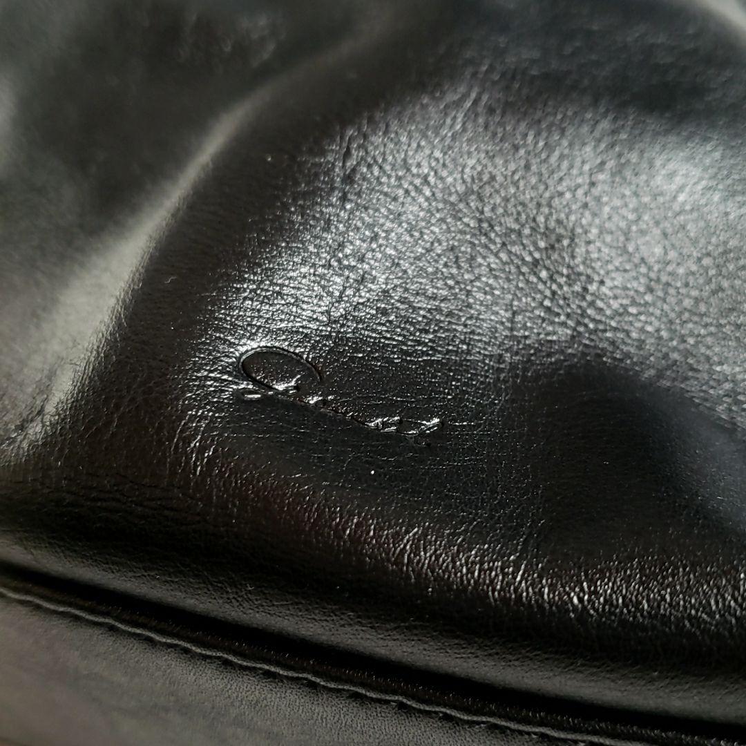 gemeil 2way ギャザーチェーンバッグ　ブラック　ジェムイル