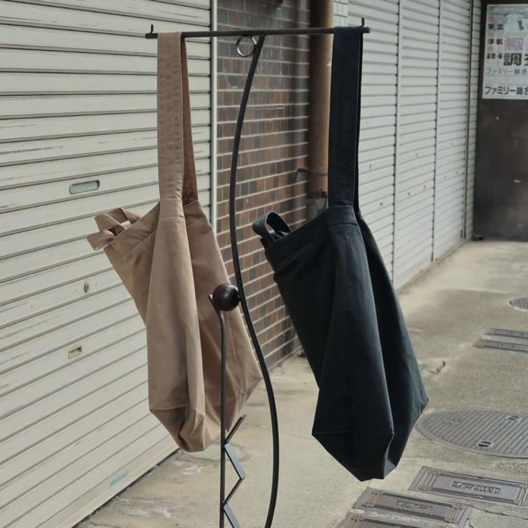 バッグ Kontor / brushed cotton big tote bag