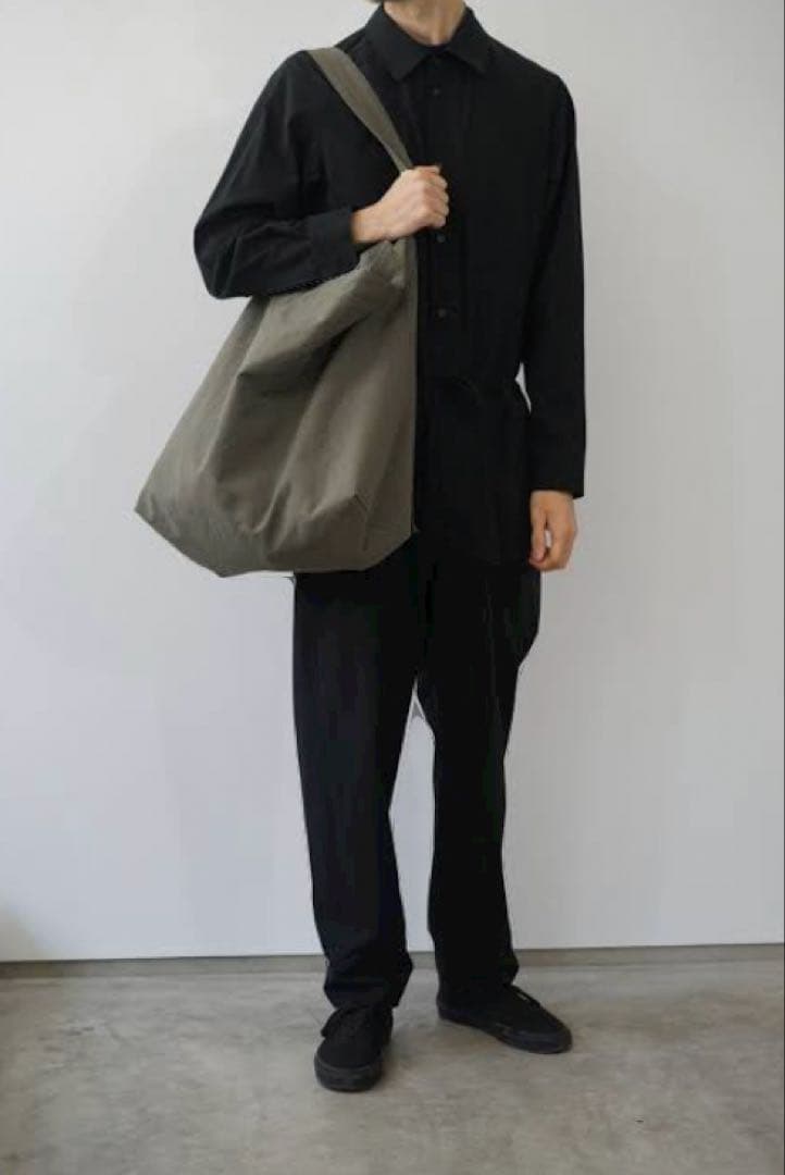 バッグ Kontor / brushed cotton big tote bag