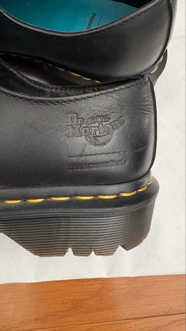 Dr.Martens Thisisneverthatコラボ 3ホール UK7
