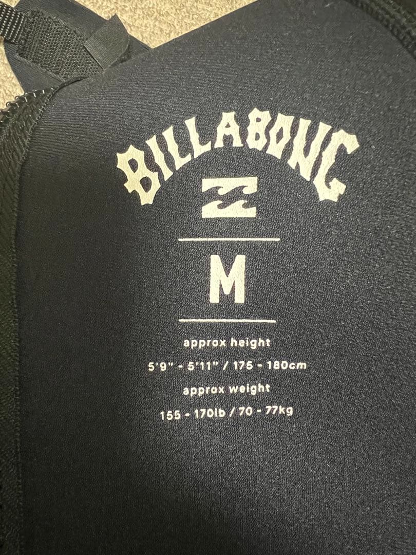 BILLABONG フルスーツ M グレー/オリーブ