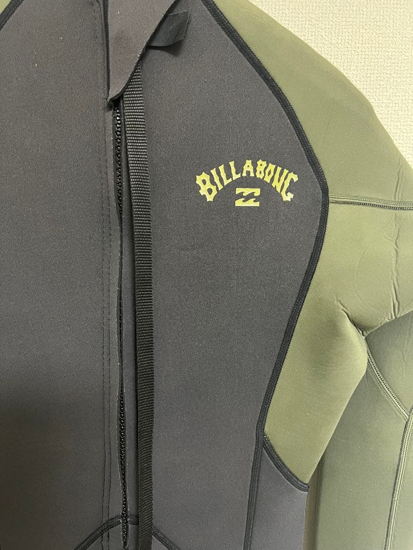 BILLABONG フルスーツ M グレー/オリーブ