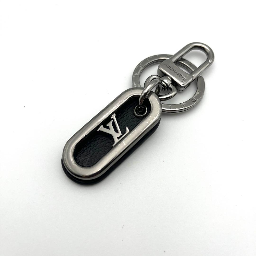 美品✨箱付 ルイヴィトン キーホルダー LVシグネチャー キーリング エクリプス