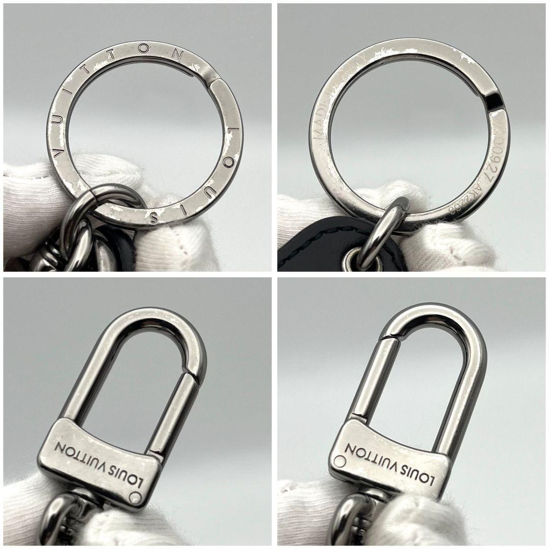 美品✨箱付 ルイヴィトン キーホルダー LVシグネチャー キーリング エクリプス