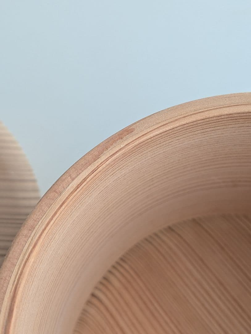 未使用　柴田慶信商店　白木おひつ　5寸　2合