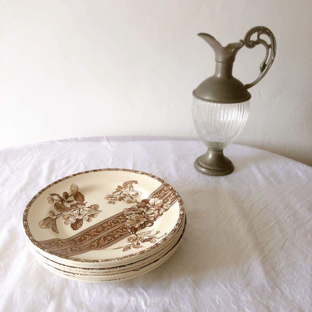 グランデポ　エミールブルジョワ　ディナープレート G フランスアンティーク食器