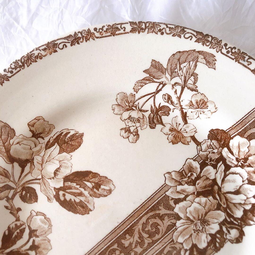 グランデポ　エミールブルジョワ　ディナープレート G フランスアンティーク食器