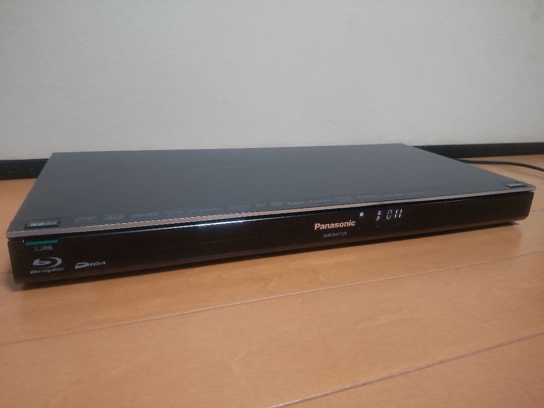 パナソニック　DIGA DMR―BWT520 500GB→1TB プチメンテ済み