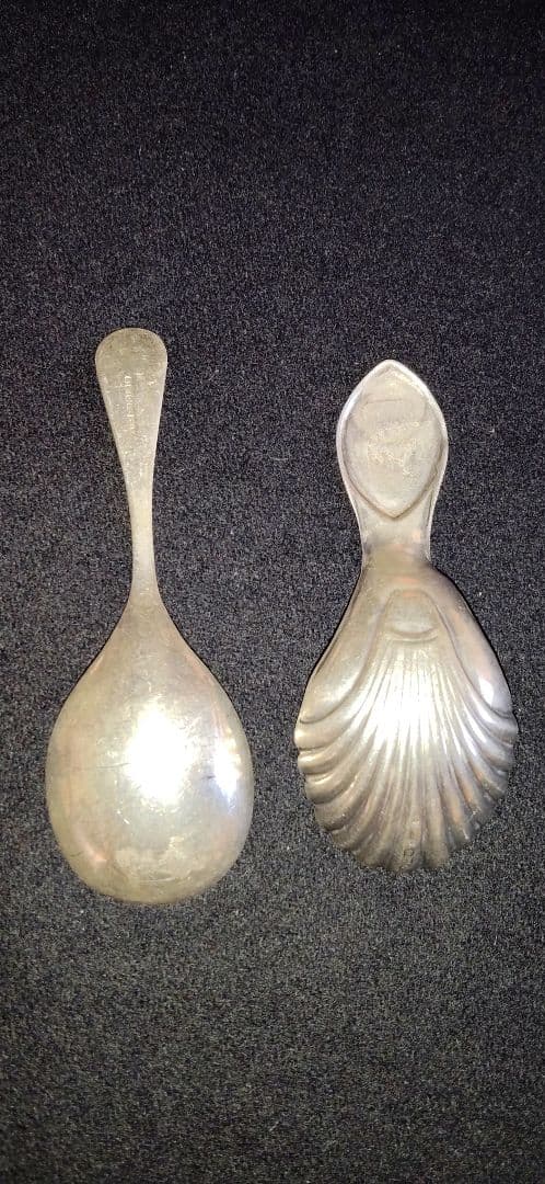 アンティーク　キャディースプーン　2本