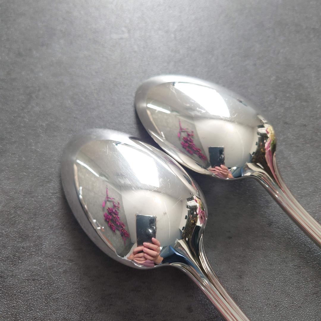 美品 クリストフル アルビ テーブルスプーン 2点