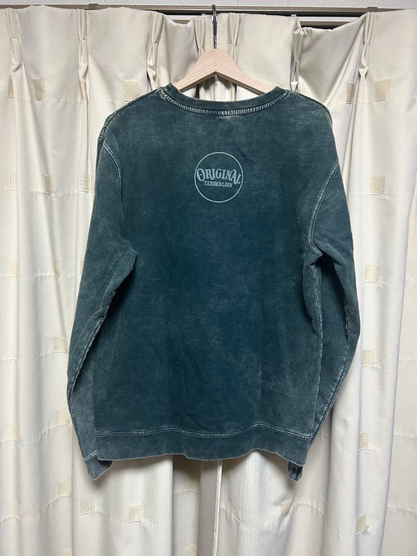テンダーロイン SWEAT ACID DLR GREEN L 新品
